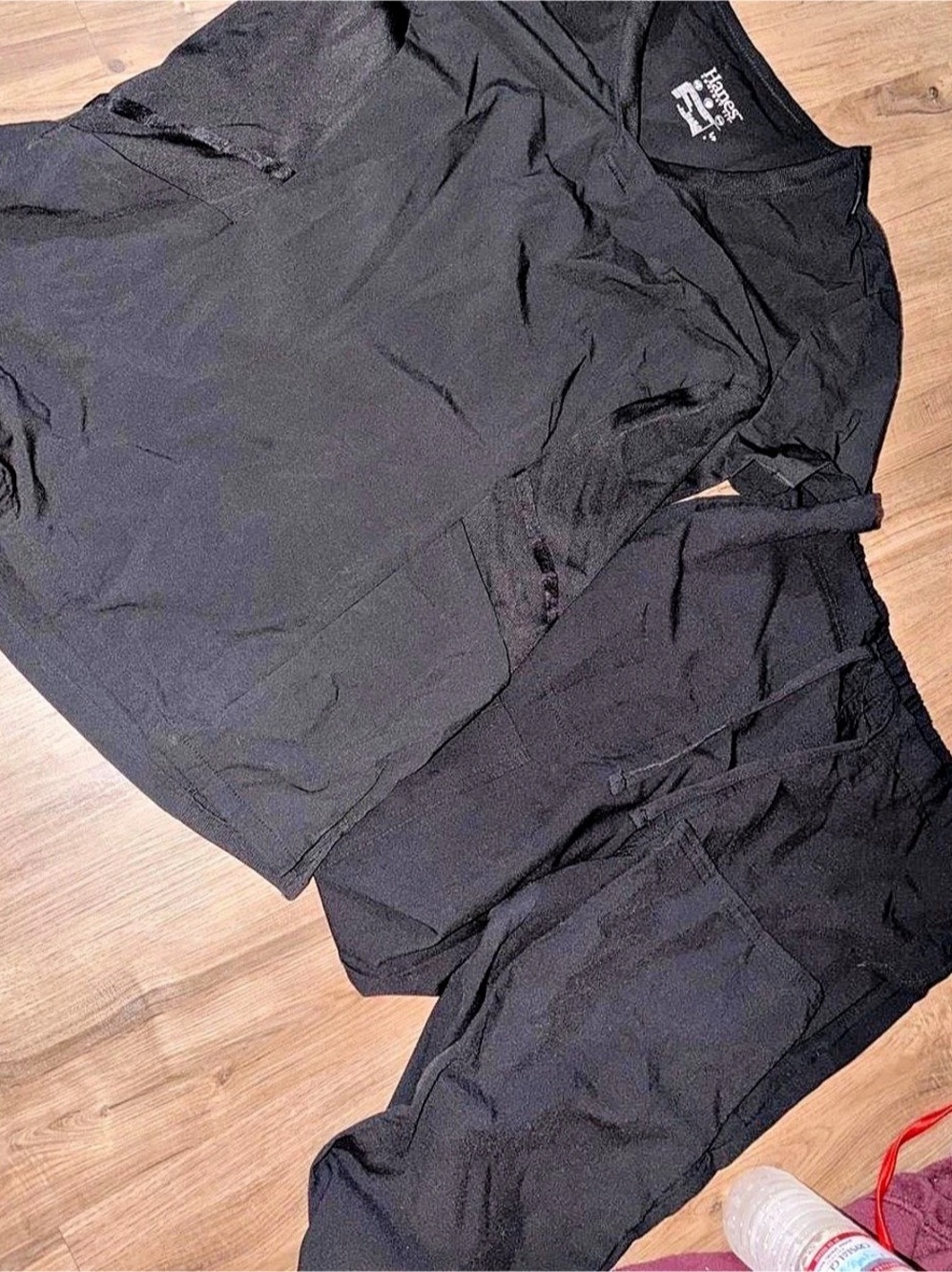 Black scrubs